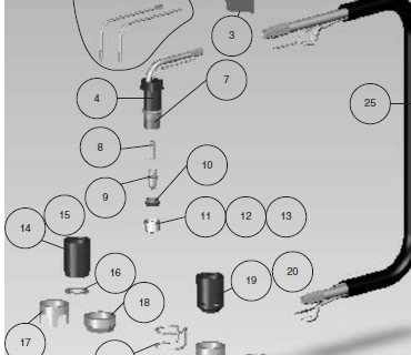 Bico de Corte Plasma 1,7mm LPH82-120 - 0902471-3