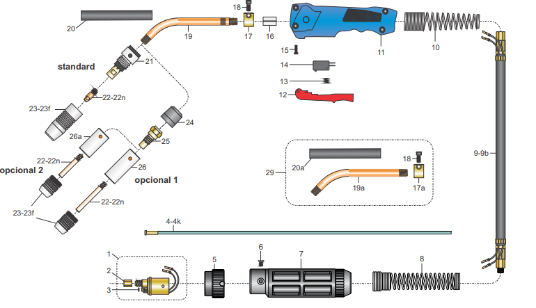 Porta Bico M8 – TOCHAS MIG OXIMIG -2